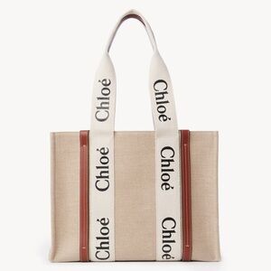 Chloe Woody Tote Medium Sized